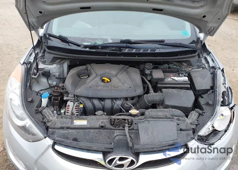2012 Hyundai Elantra Gls from USA, damaged, VIN 5NPDH4AE4CH137235
